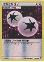 Double Colorless Energy - 114/124 - Uncommon - Reverse Holo